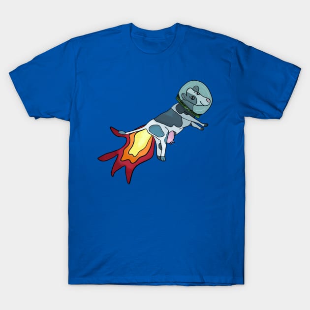Space Cow! T-Shirt by nonbeenarydesigns